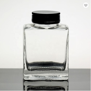 Square Glass Jars With Metal Lids